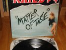 RATED X - MATTER OF TASTE LP ORIGINAL OOP  US PRIVATE HEAVY METAL