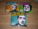 GREEN DAY Uno + Dos + Tre PINK BLUE YELLOW COLOR LP x3 SEALED_ nofx dookie cd 7