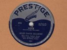 78 RPM Miles Davis Prestige 898 in V+E-/E- (Horace Silver)