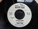 US 60'S PSYCH DJ 45 - TINY TIM - APRIL SHOWERS / LITTLE GIRL BLUE CAT LABEL 1966