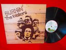 BOB MARLEY & WAILERS LP Burnin ISLAND orig UK Pink Rim 1973 great copy