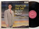 BUDDY HOLLY  THAT'LL BE THE DAY  PINK LABEL PROMO DECCA 8707 RARE Rock N Roll DG