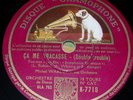MICHEL WARLOP orch. - Double trouble - 78 tours / rpm Gramophone MINT
