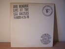 JIMI HENDRIX LIVE AT THE LOS ANGELES FORUM 4-25-70 LP RUBBER DUBBER - NICE