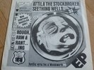 ATTILA THE STOCKBROKER split 7“ UK from 1982 RADICAL WALLPAPER RECORDS