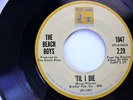 THE BEACH BOYS - RARE STOCK COPY - 'TIL I DIE / LONG PROMISED ROAD