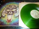 MOTORHEAD, OVERKILL, GREEN VINYL, BRONZE BRDN 515, VERY GOOD PLUS COND,
