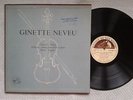 GINETTE NEVEU  DEBUSSY  RAVEL  CHAUSSON  RARE FRENCH LP VDSM