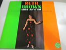 RUTH BROWN Miss Rhythm LP ATLANTIC mono orig pinwheel VG+