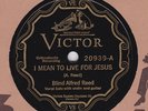 BLIND ALFRED REED ON VICTOR SCROLL 20939