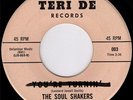 THE SOUL SHAKERS 45 You're Turnin' / Big Train TERI DE 003 RARE NORTHERN SOUL VG
