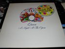 QUEEN A NIGHT AT THE OPERA  FRENCH WHITE VINYL. LP 1976 BRILL CONDITION