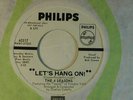 THE FOUR SEASONS r&b promo 45 LETS HANG ON  / ON BROADWAY TONIGHT   PHILIPS M-