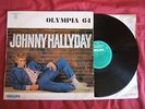 JOHNNY HALLYDAY OLYMPIA 64 LP PHILIPS 77.987 BIEM