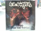 LP S.A. SLAYER-GO FOR THE THROAT VERY RARE PRIVATE RECORDS RIOT-SACRED REICH