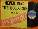 SEX PISTOLS Never Mind The Bullocks Here's... LP Virgin U.K. Press 1977 PUNK