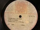 ACETATE CASABLANCA RECORD LOVE & KISSES THANK GOD IT'S FRIDAY ALLEN ZENTZ