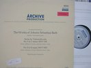 PIERRE FOURNIER- BACH CELLO SUITES 5 & 6- ARCHIVE ARC 73188- NM-