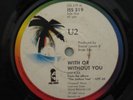 U2 - WITH OR WITHOUT YOU - VERY RARE SOUTH AFRICAN