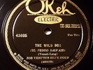 Electric OKeh 41025Joe Venuti's Blue Four-The Wild Dog (NYC 1928) nice