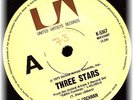 EDDIE COCHRAN THREE STARS RARE COLLECTABLE UNITED ARTISTS 70'S OZ 45 PRESSING