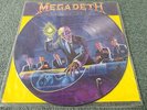 MEGADETH - Rust In Peace(UK 1990 PICTURE DISC VINYL ALBUM / NR MINT)