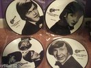 THE MONKEES 4 PICTURE DISC SET THAT WAS THEN THIS IS NOW DAVY MICKY PETER