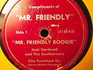 JACK CARDWELL & The SOUTHERNERS Mr. Friendly Boogie CITY FURNITURE Mobile, Al