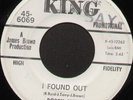 Rare 60's Northern Soul 45 - BOBBY BYRD (King) I FOUND OUT  *Listen*