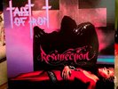 Taist of Iron - Resurrection Vinyl LP rare private 1984 heavy metal female orig