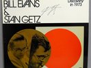 Bill Evans & Stan Getz Hand SIGNED Vinyl LP A Discovery in 1973  Verve