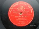 10” RED G&T FLUSH LABEL – ENRICO CARUSO – RIGOLETTO