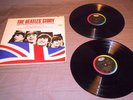 THE BEATLES STORY DOCUMENTARY RECORD ALBUM VINYL 2 LP CAPITOL MONO TBO 2222