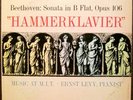 BEETHOVEN Piano Sonata Hammerklavier - Ernst Levy  KAPP KCL 9030 LP record