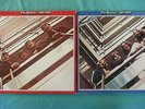 THE BEATLES 1962-1966 RED VINYL, 1967-1970 BLUE VINYL VG+ & VG COLORED DBL LP'S
