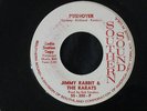 JIMMY RABBIT & KARATS Pushover RARE Texas Garage 45 Promo Southern Sound EX