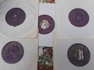ROCKABILLY ***5 X ELVIS PRESLEY HMV PURPLE AND GOLD 45S ***BABY LETS PLAY HOUSE