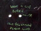 BOBBIE MILLER R G Jones/Oak 1965 one-sided acetate What A Guy Bill Wyman Stones