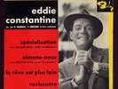 GILLIAN HILLS EDDIE CONSTANTINE Paul mauriat / Loussier  RARE EP  bof ost