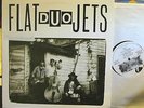 FLAT DUO JETS LP VINYL orig '88 dog gone 14 tracks dog0004 white stripes rare