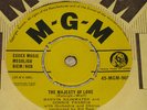 CONNIE FRANCIS/MARVIN RAINWATER. THE MAJESTY OF LOVE. MGM 969 (RARE ITEM).