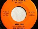 * PUZZLES I Need You / My Sweet Baby  NORTHERN SOUL Fat Back 45 HEAR