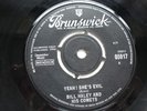 BILL HALEY  -  The Green Door / Yeah She`s Evil - Brunswick 45