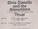 Elvis Costello & The Attractions - Trust. Original 1981 4 track 12