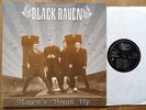 BLACK RAVEN - Raven's Break Up LP  original 1996 * Debut * Cult * FOC Roughnecks