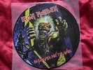 IRON MAIDEN - NO PRAYER FOR THE DYING - LP UK 1998 - RARE PROMO PICTURE DISC EX+
