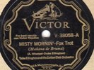Victor 38058 Ellington's Cotton Club Orchestra - MISTY MORNING / SARATOGA SWING