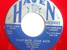 DOO WOP BLUES 45-THE EMPERORS-I MAY BE WRONG /COME BACK COME BACK on HAVEN VG+