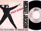 MICHAEL JACKSON  speed demon RARE FRENCH PROMO EPIC PRO 548 7