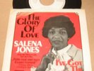SALENA JONES - Glory Of Love (Decca) 1967 RARE NORTHERN SOUL GERMAN 45 PS PROMO